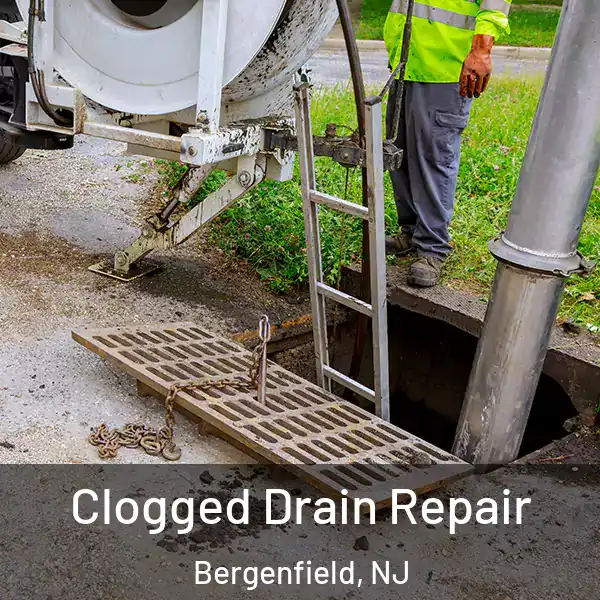  Clogged Drain Repair Bergenfield, NJ