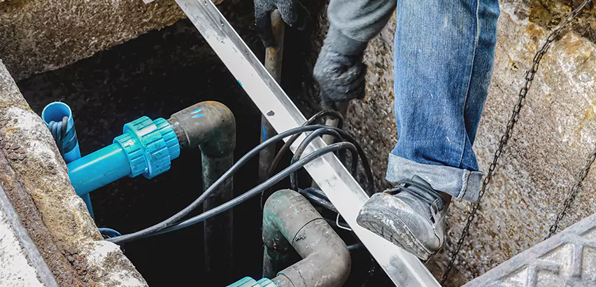 Zoeller Sewage Ejector Pump System in Bergenfield