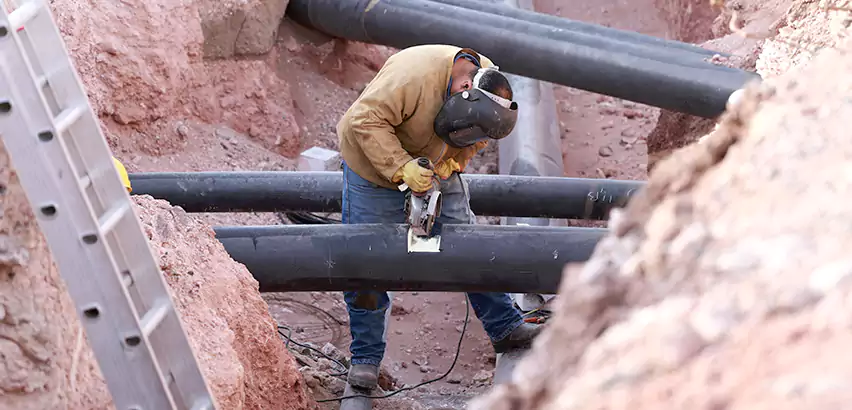Cast Iron Sewer Pipe Replacement in Bergenfield