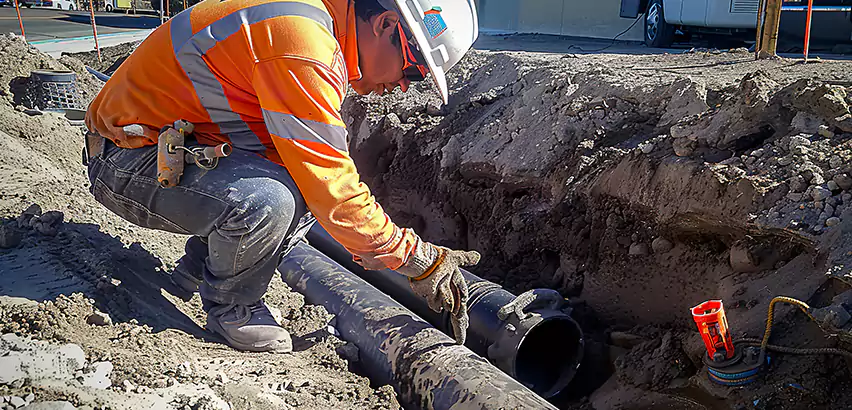 Professional Underground Pipe Repair Services in Bergenfield, NJ.